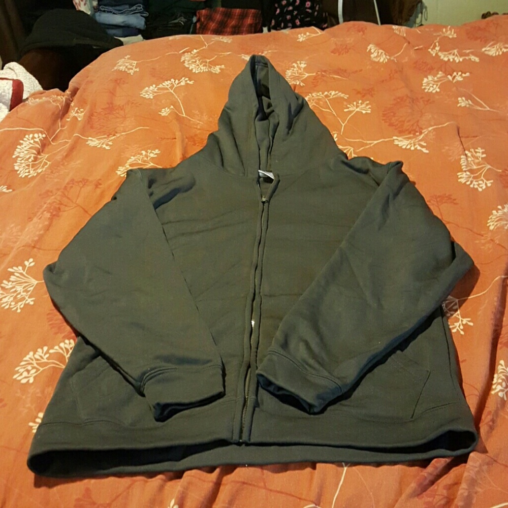 Mens gray hoodie